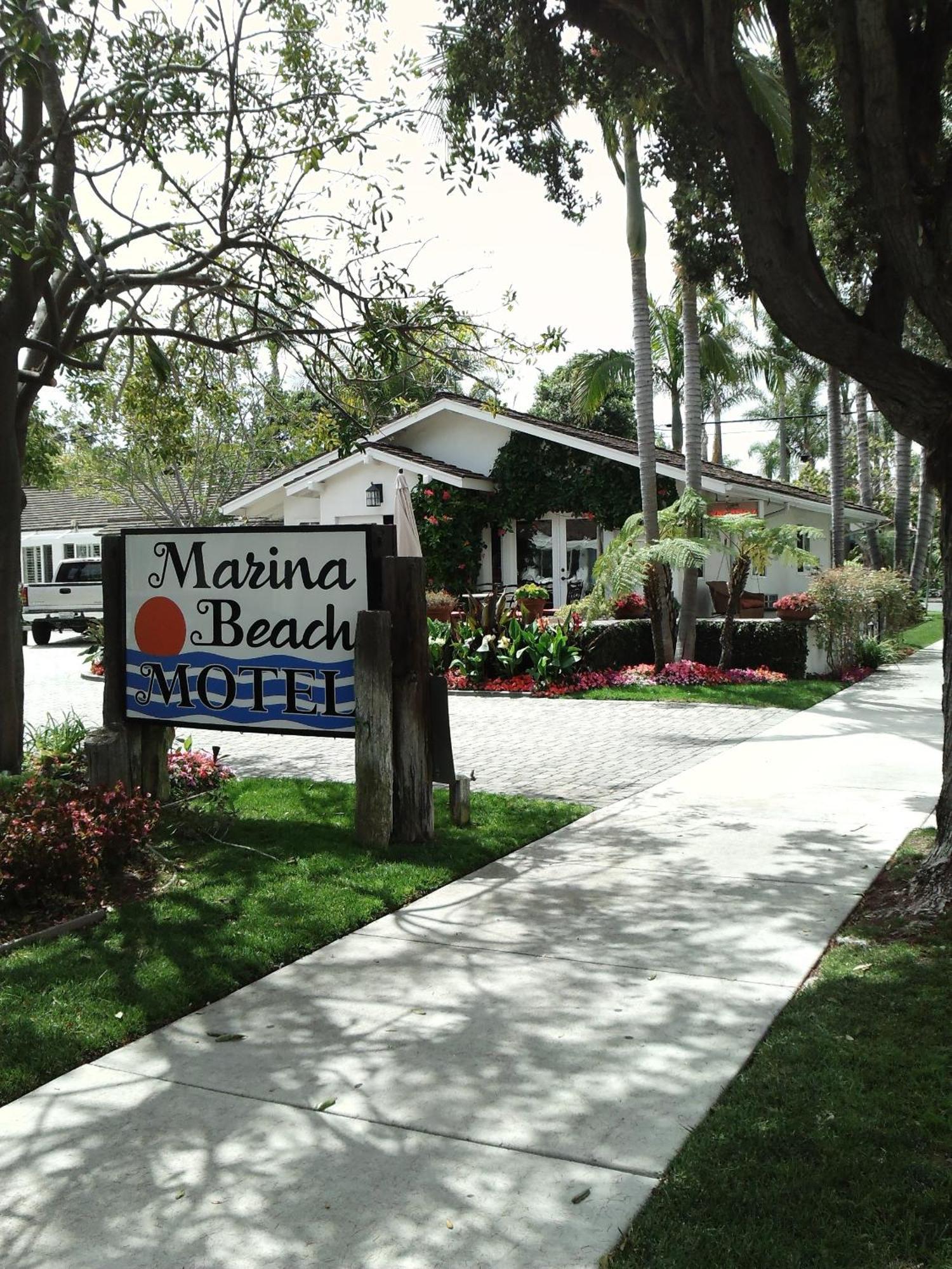 Marina Beach Motel Santa Bárbara Exterior foto